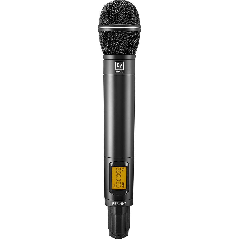 Electro-Voice RE3-ND76 Wireless Handheld Microphone System with ND76 Wireless Mic