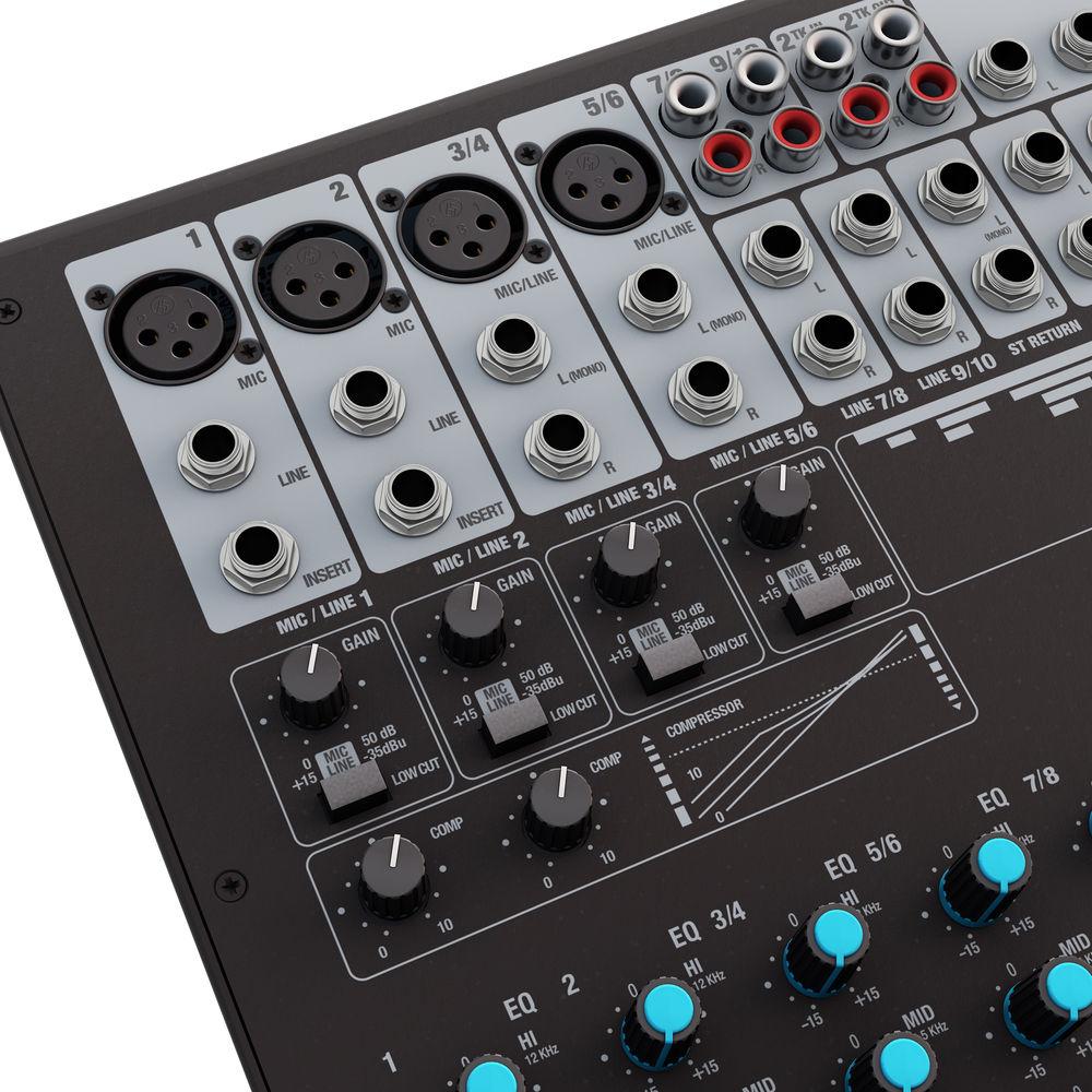 LD Systems 10-Channel Mixing Console with Compressor