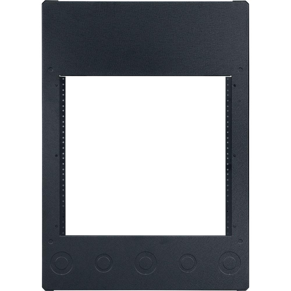 Lowell Manufacturing Rack-Gangable-40U 32"Deep, 2-Pair Rails, Rear Door