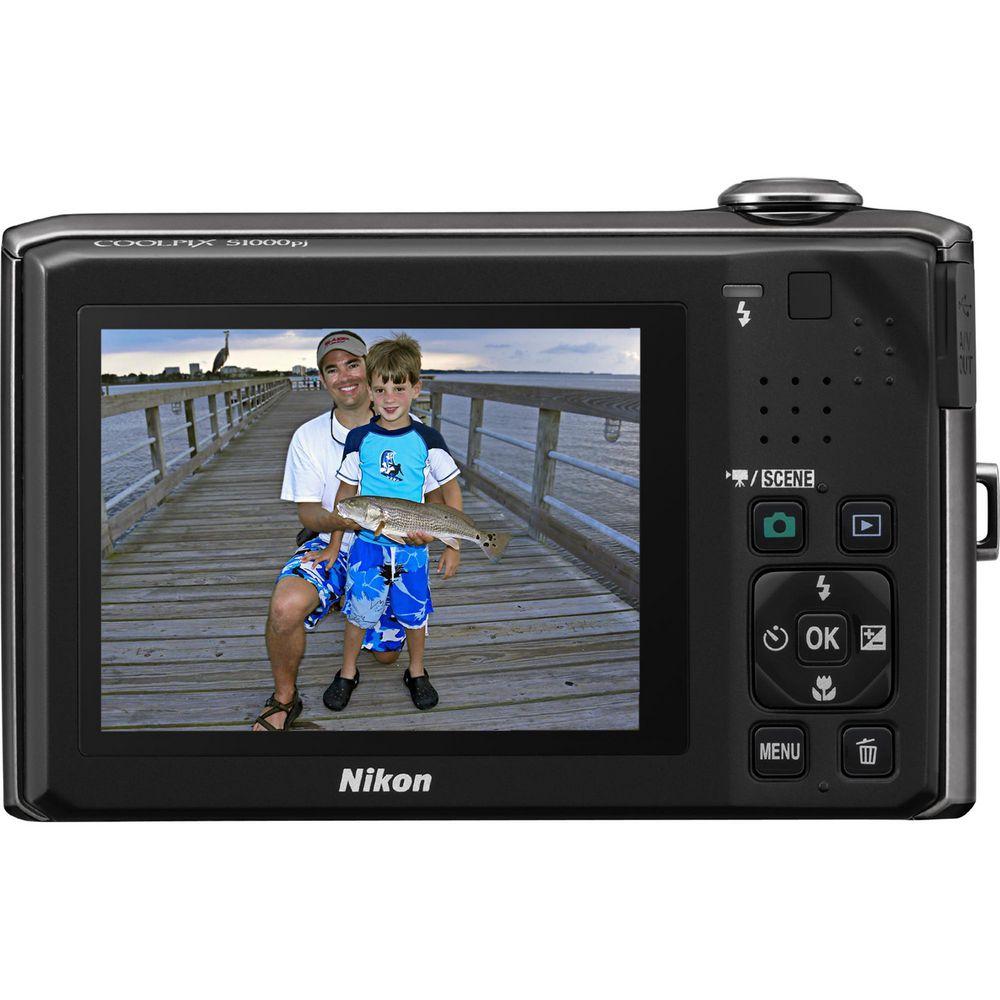 Nikon CoolPix S1000pj Digital Camera with Built-in Projector - Refurbished