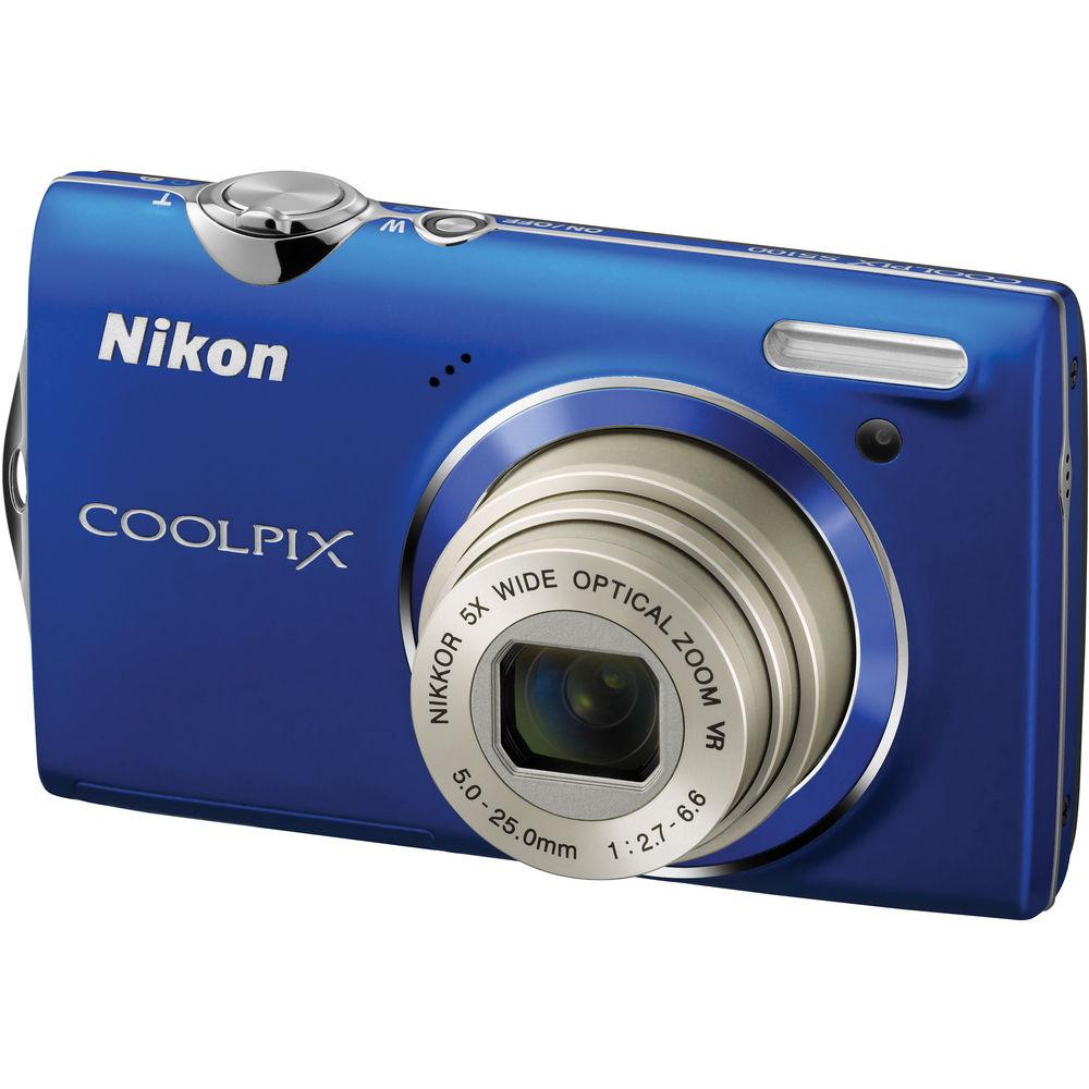 Nikon CoolPix S5100 Compact Digital Camera - Refurbished