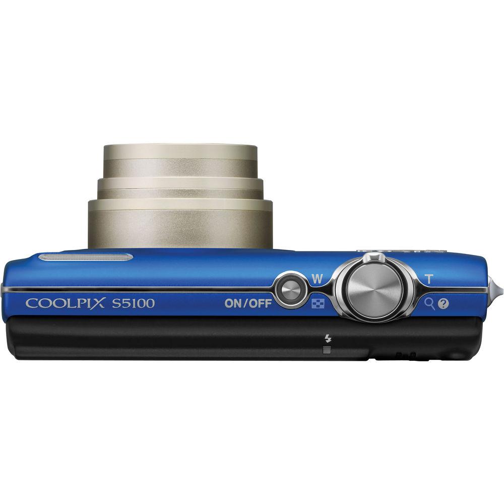 Nikon CoolPix S5100 Compact Digital Camera - Refurbished