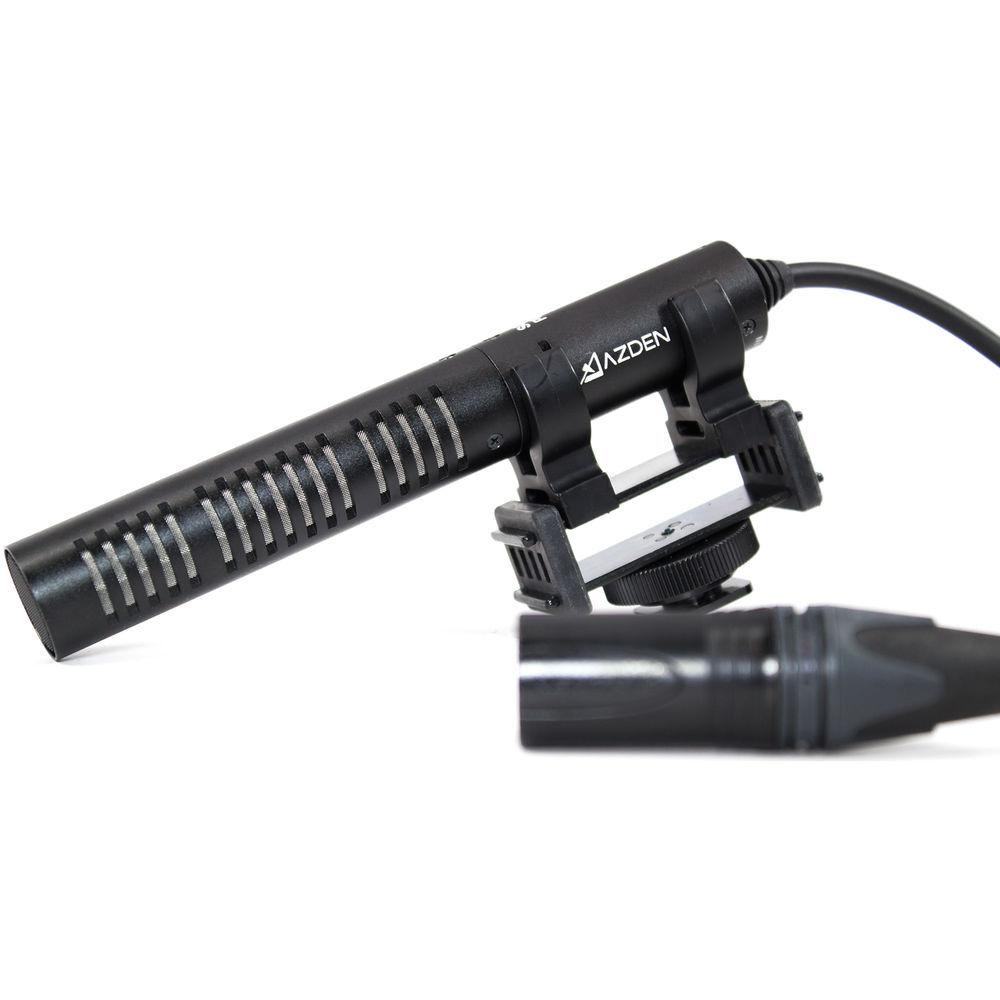 Azden SGM-PDII Mini Shotgun Microphone with Wired Output Cable