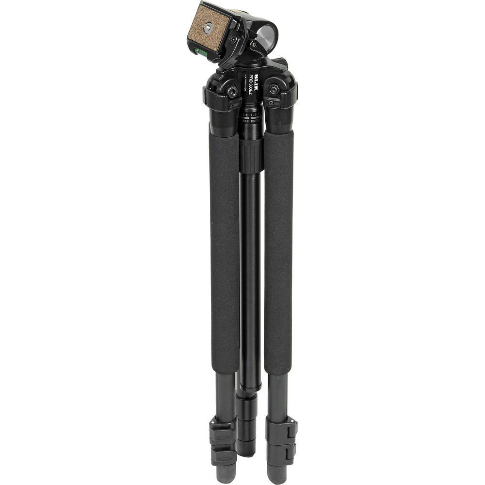 Slik Pro 330EZ Tripod with 2-Way Pan Tilt Head