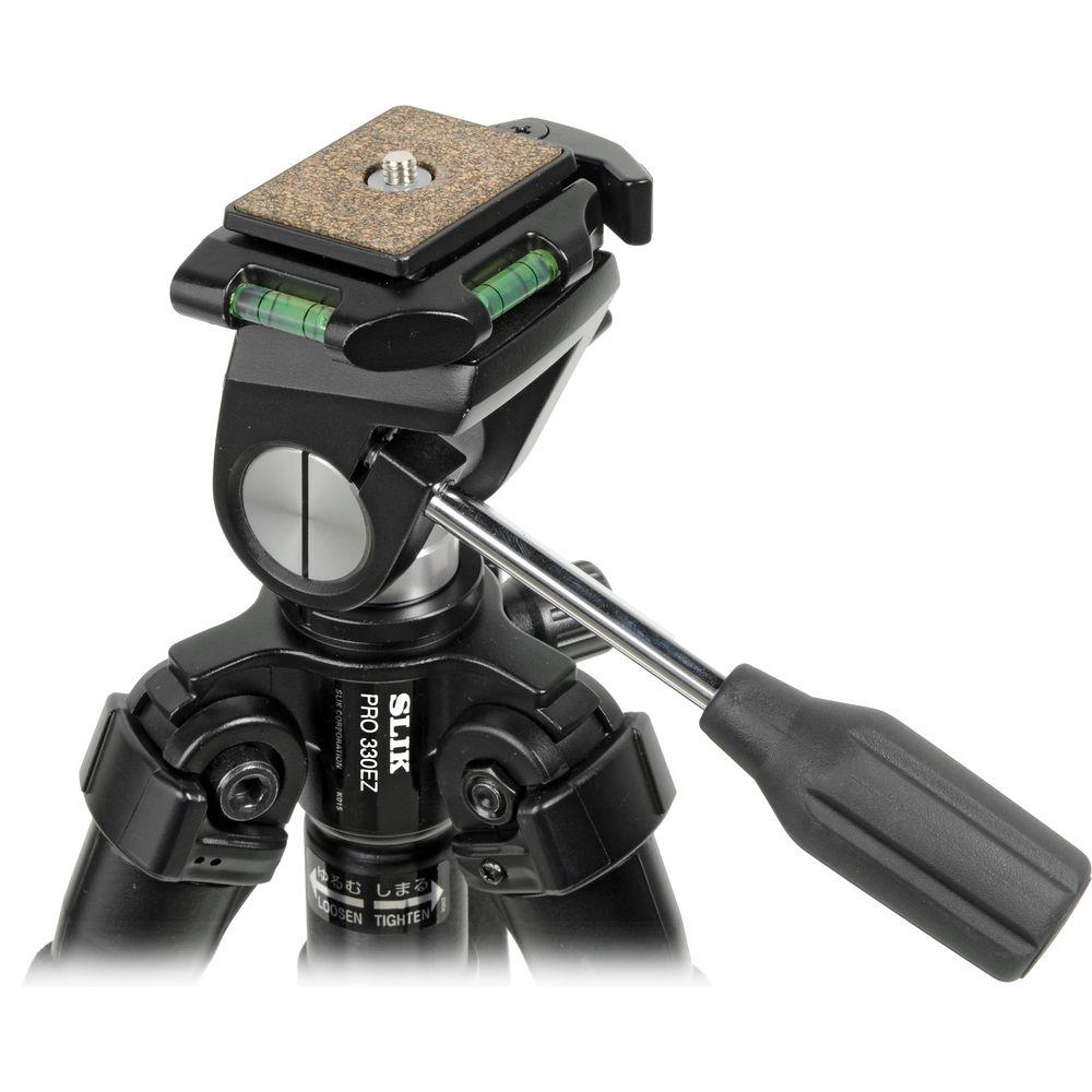 Slik Pro 330EZ Tripod with 2-Way Pan Tilt Head
