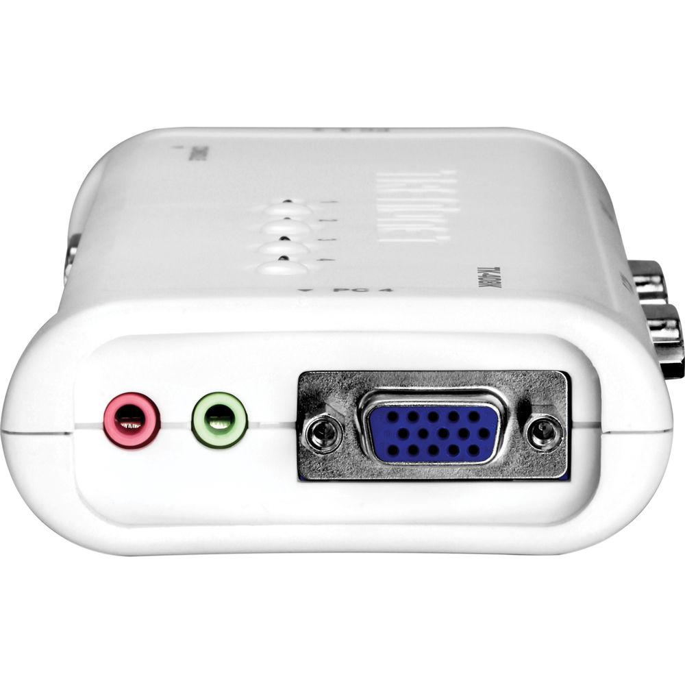 TRENDnet 4-Port PS 2 Audio KVM Switch - VGA