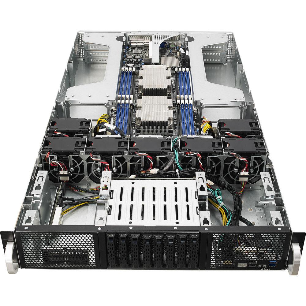 ASUS 2U Accelerator Server With 16 Dimms And 8 Hot-Swap 2.5