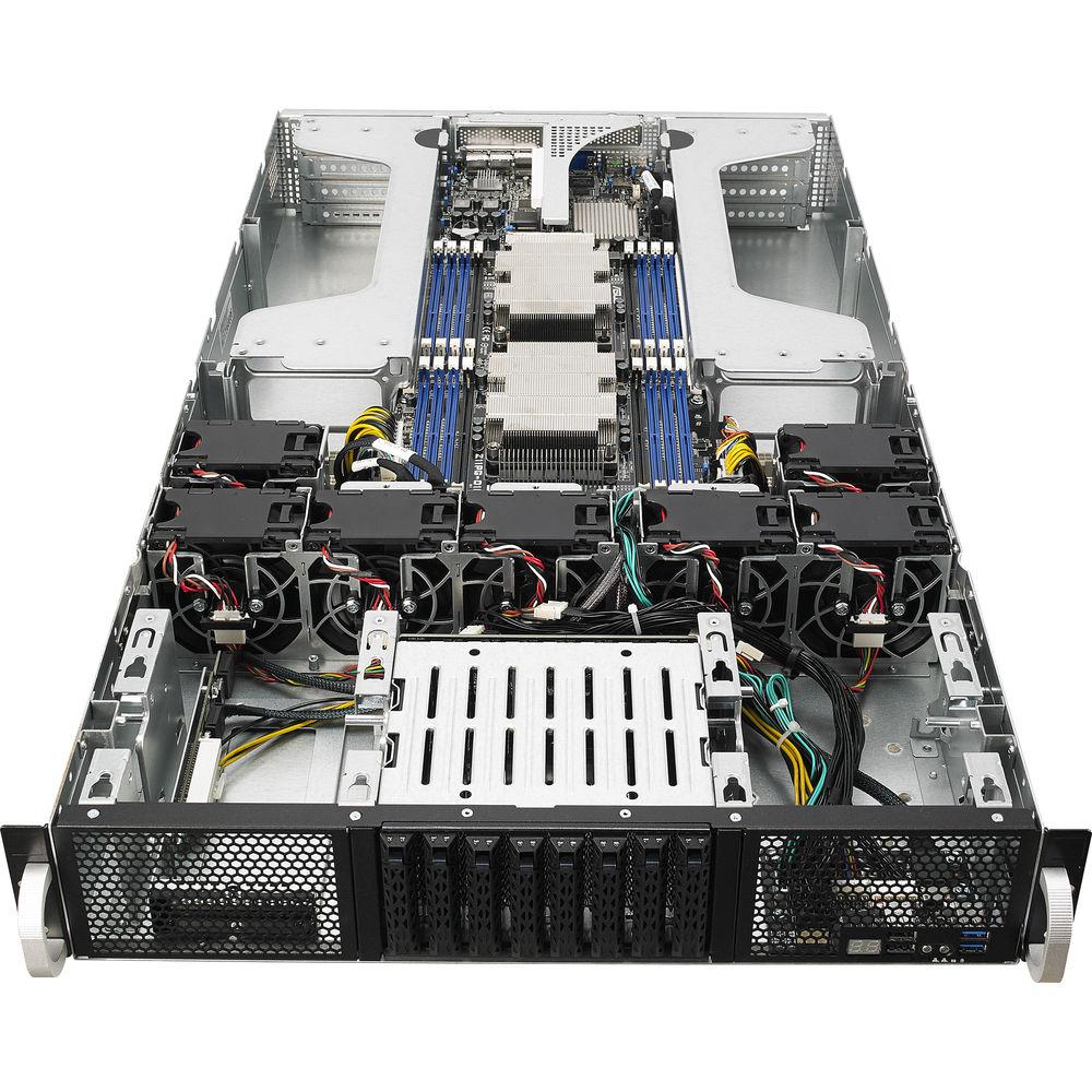 ASUS 2U Accelerator Server With 16 Dimms And 8 Hot-Swap 2.5" Storage Bays