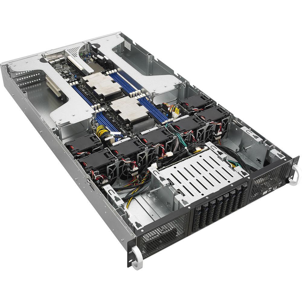 ASUS 2U Accelerator Server With 16 Dimms And 8 Hot-Swap 2.5" Storage Bays