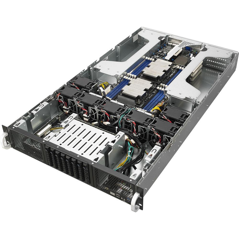 ASUS 2U Accelerator Server With 16 Dimms And 8 Hot-Swap 2.5" Storage Bays