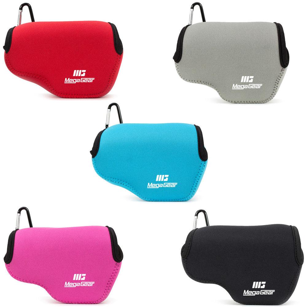 MegaGear Ultra-Light Neoprene Case for Sony Alpha NEX-F3, NEX-7, or NEX-6 with 16-50mm