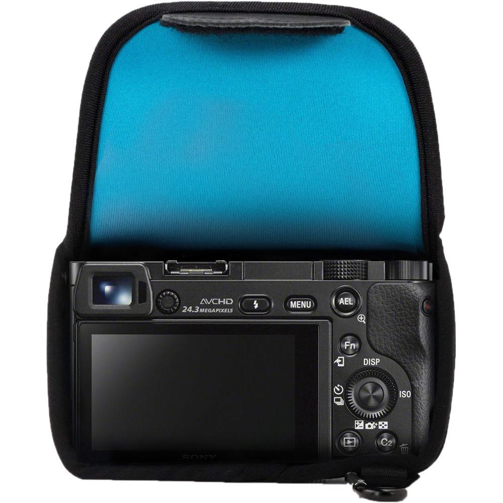 MegaGear Ultra-Light Neoprene Case for Sony Alpha NEX-F3, NEX-7, or NEX-6 with 16-50mm
