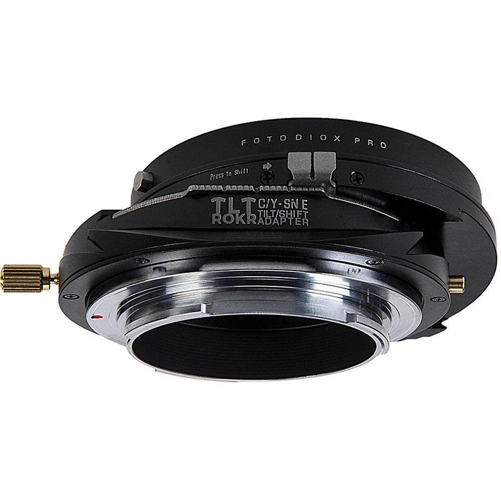 FotodioX Pro TLT ROKR Tilt Shift Adapter for Contax Yashica Lenses to Hasselblad XCD Mount Camera