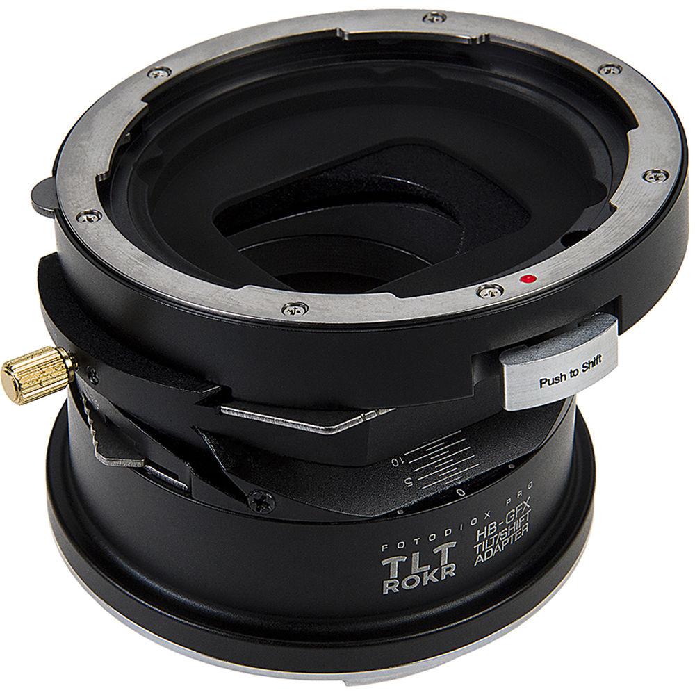 FotodioX Pro TLT ROKR Tilt Shift Adapter for Hasselblad V-Mount Lens to Fuji G-Mount GFX Camera