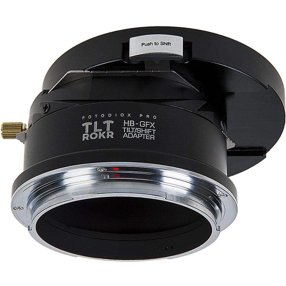 FotodioX Pro TLT ROKR Tilt Shift Adapter for Hasselblad V-Mount Lens to Fuji G-Mount GFX Camera
