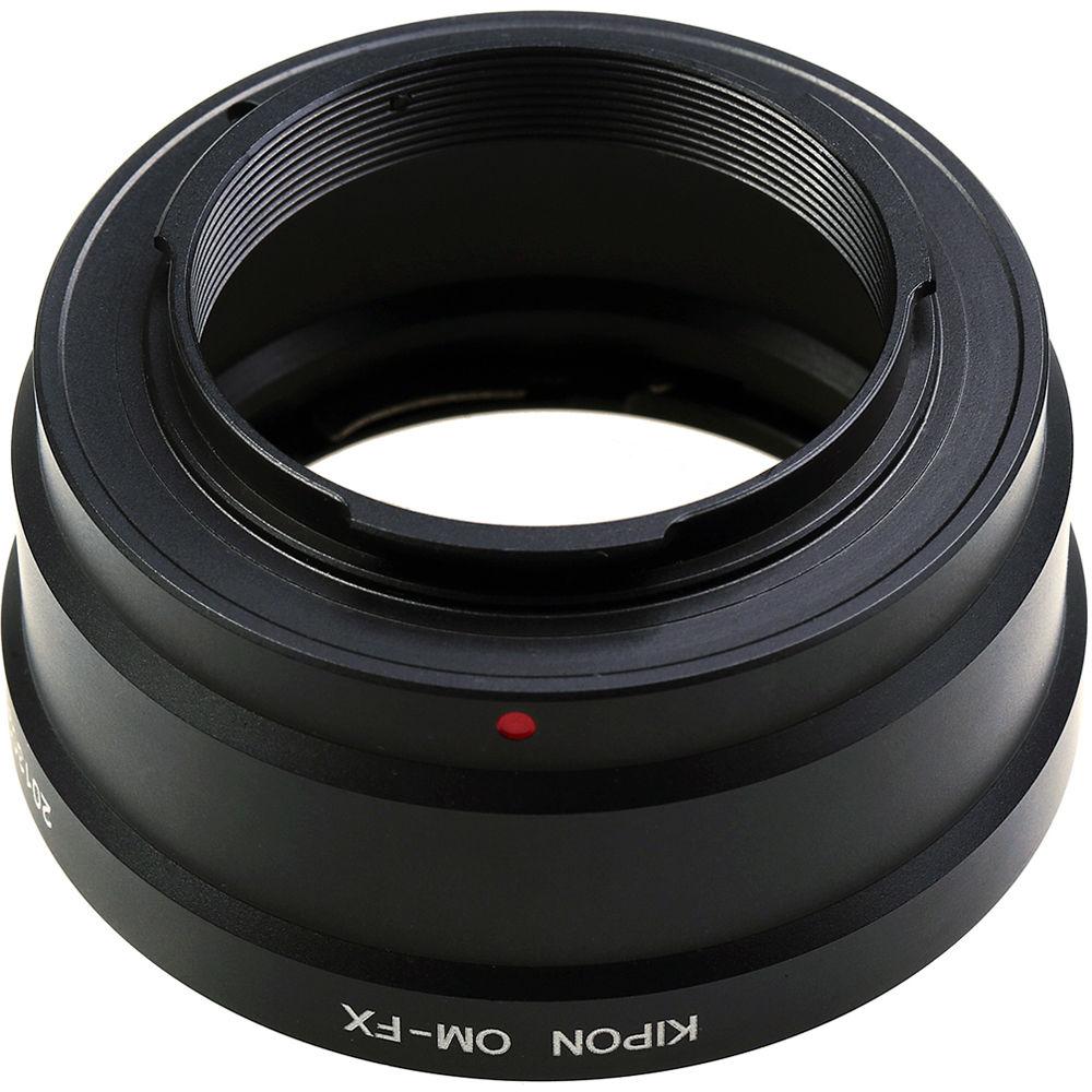 KIPON Lens Mount Adapter for Olympus OM Lens to FUJIFILM FX-Mount Camera