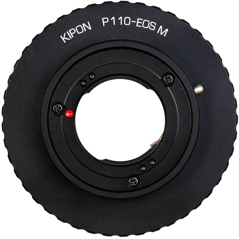 KIPON Lens Mount Adapter for Pentax 110-Mount Lens to Canon EF-M Mount Camera