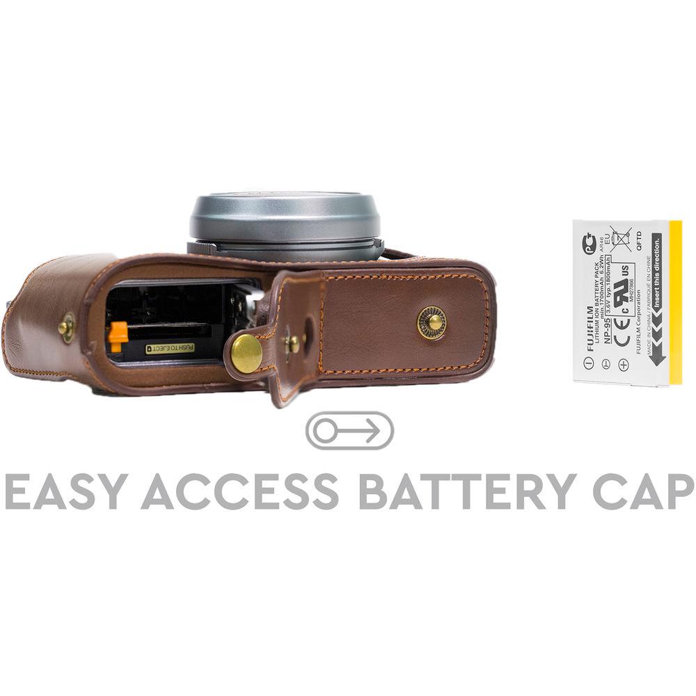 MegaGear Ever Ready Leather Camera Case for Fujifilm X100S