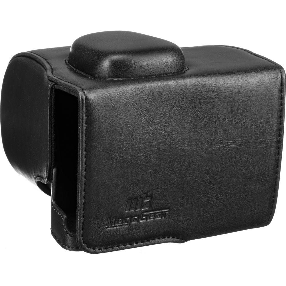 MegaGear Ever Ready PU Leather Case and Strap for Nikon D3500