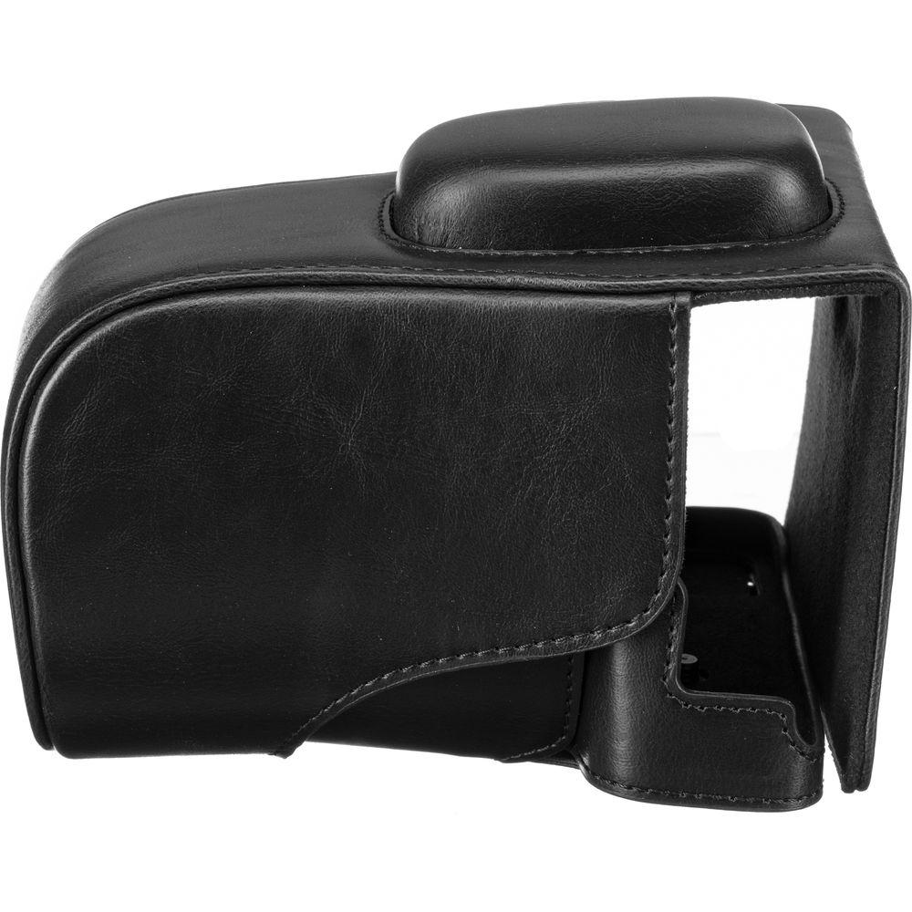 MegaGear Ever Ready PU Leather Case and Strap for Nikon D3500