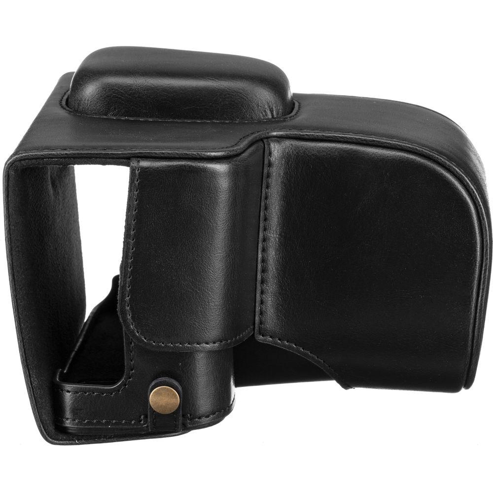 MegaGear Ever Ready PU Leather Case and Strap for Nikon D3500