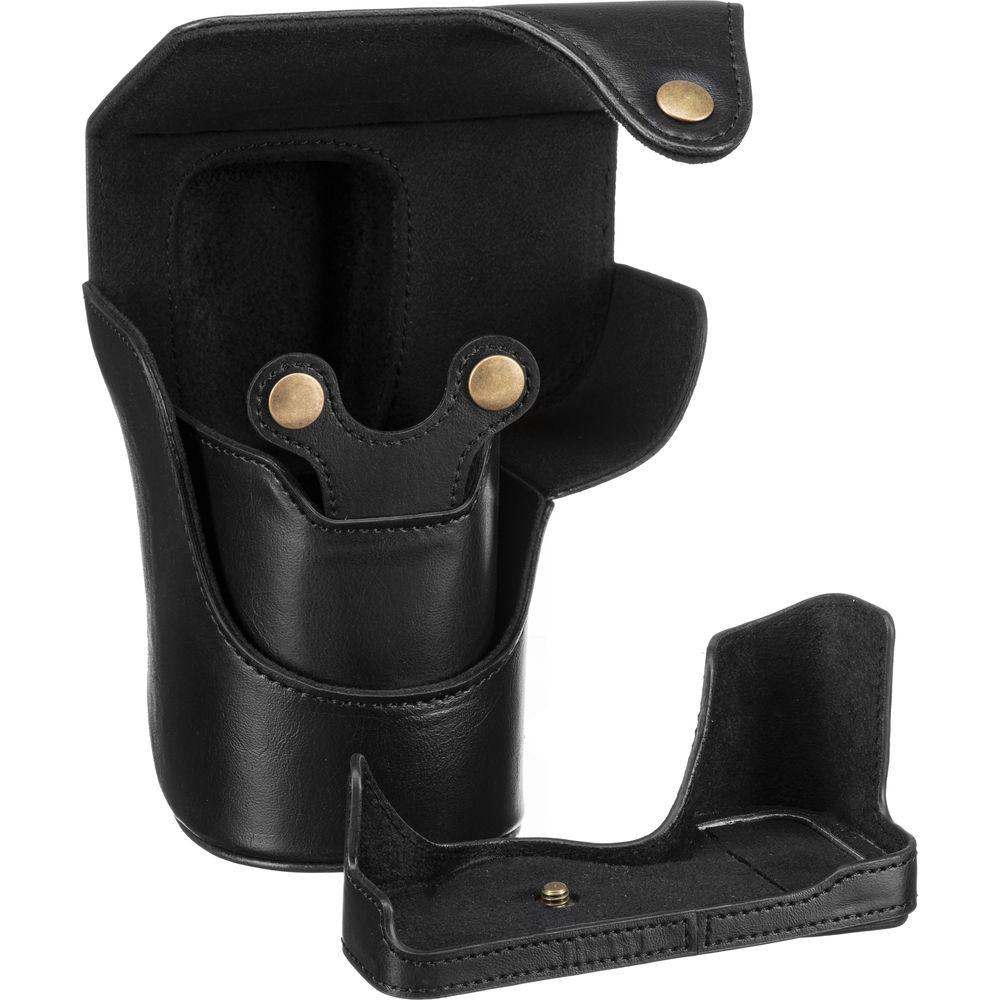 MegaGear Ever Ready PU Leather Case and Strap for Nikon D3500