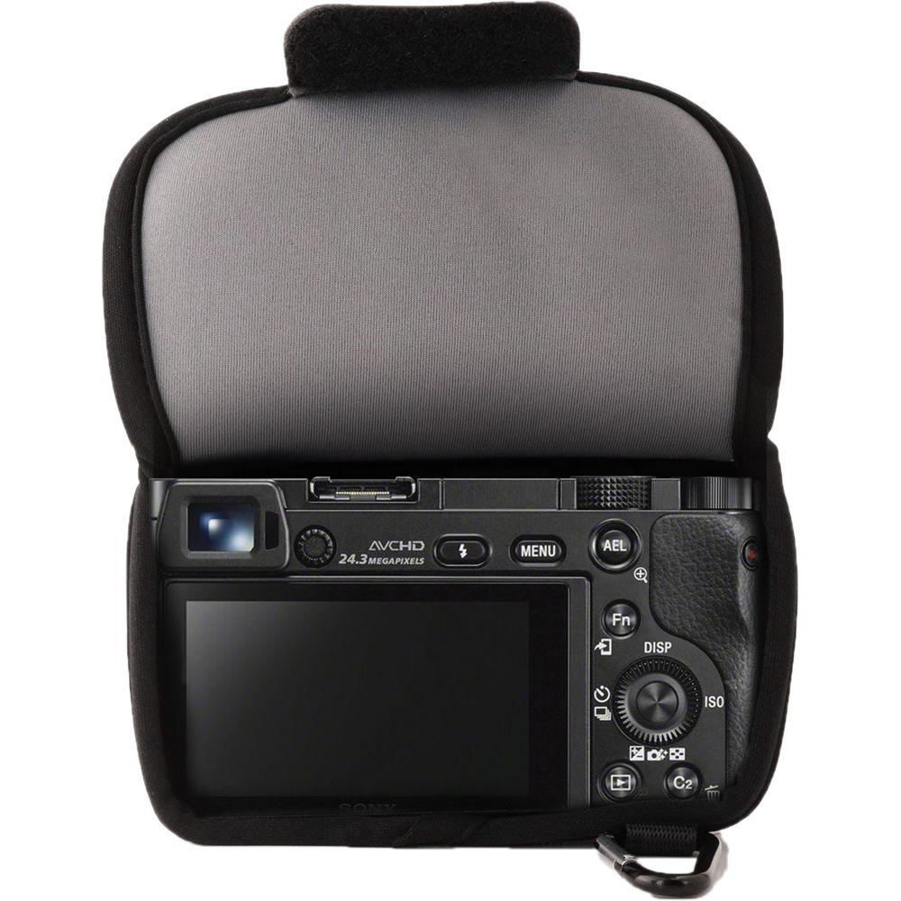 MegaGear Ultra-Light Neoprene Case for Sony Alpha NEX-F3, NEX-7, or NEX-6 with 16-50mm