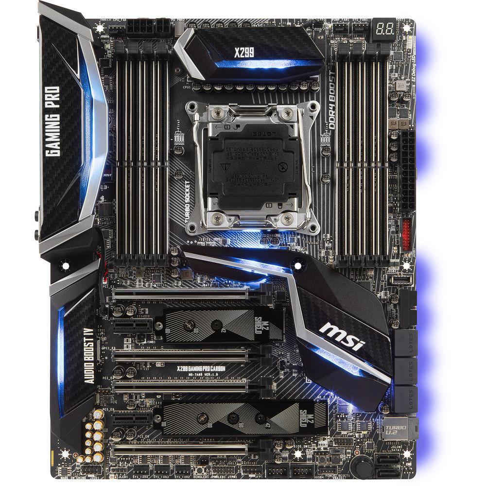 MSI X299 GAMING PRO CARBON Motherboard