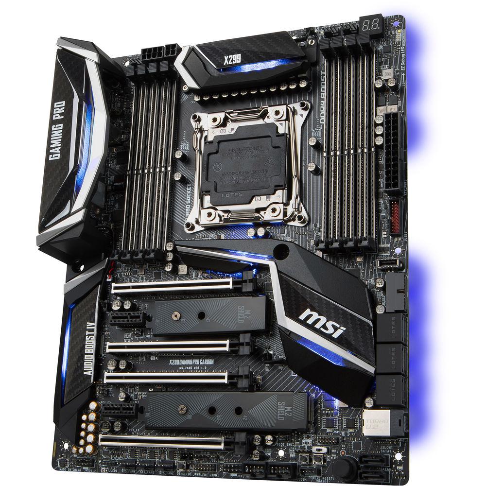 MSI X299 GAMING PRO CARBON Motherboard