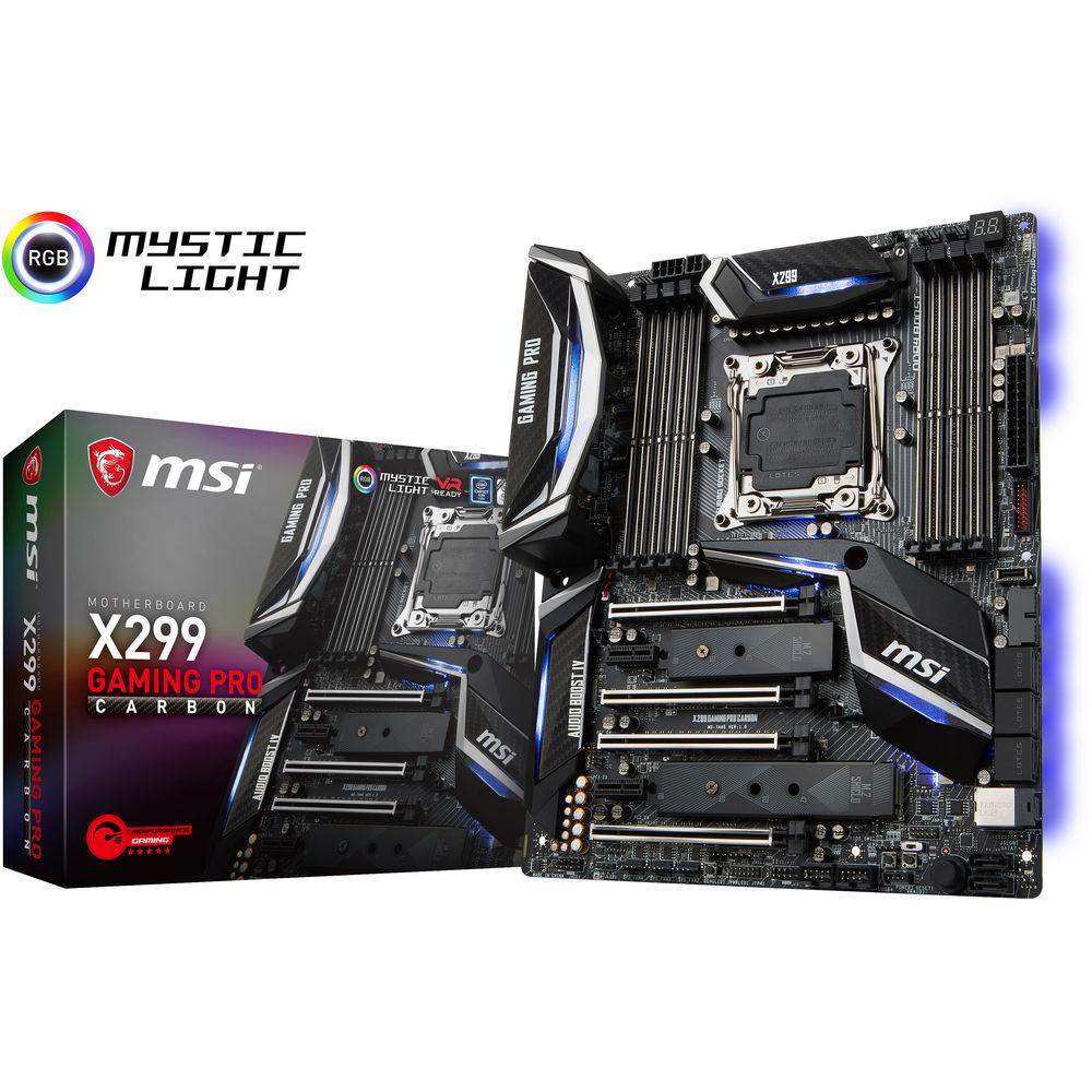 MSI X299 GAMING PRO CARBON Motherboard