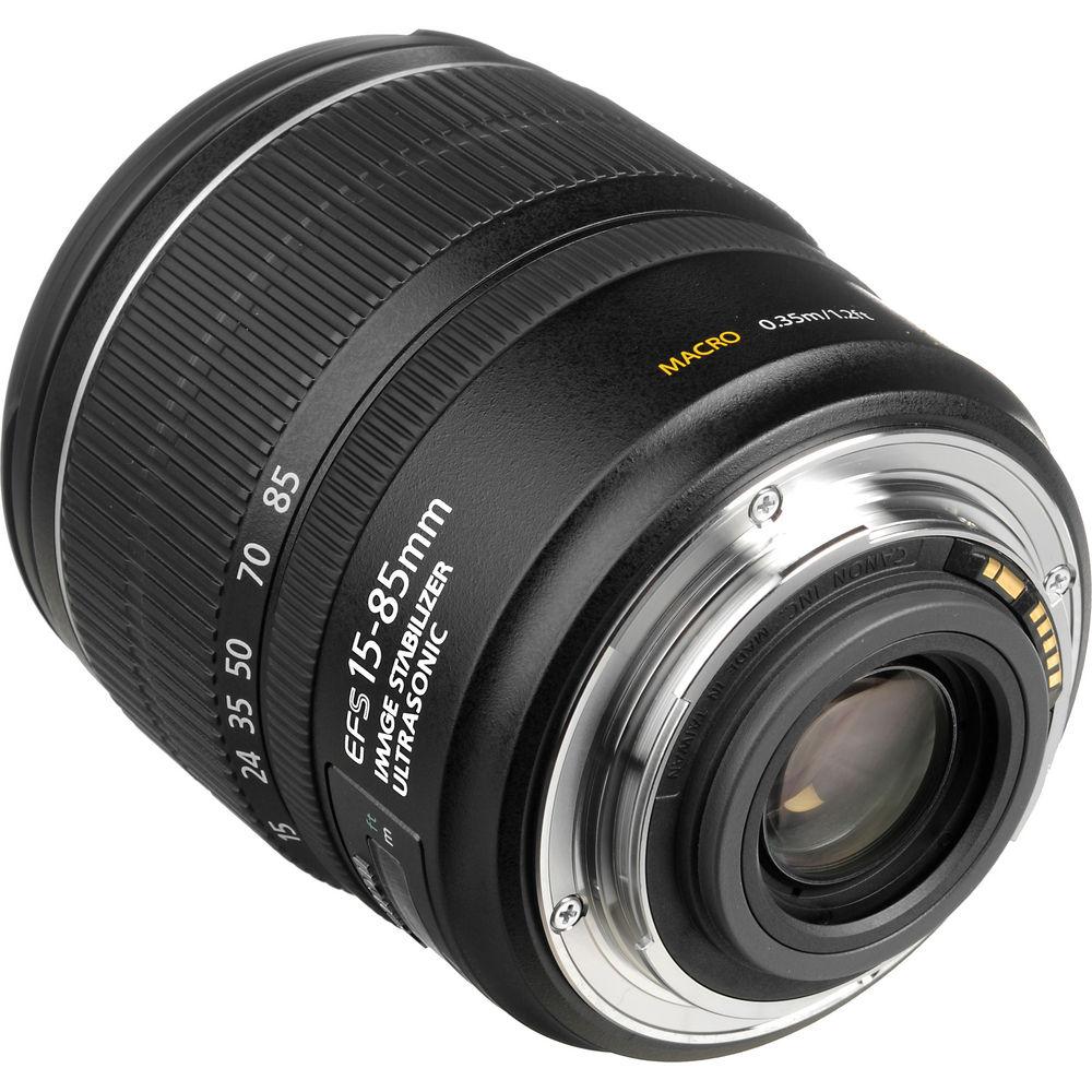 Canon EF-S 15-85mm f 3.5-5.6 IS USM Lens - Refurbished
