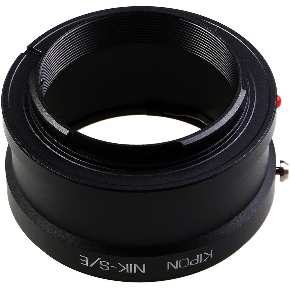KIPON Lens Mount Adapter for Nikon F-Mount Lens to Sony-E Mount Camera