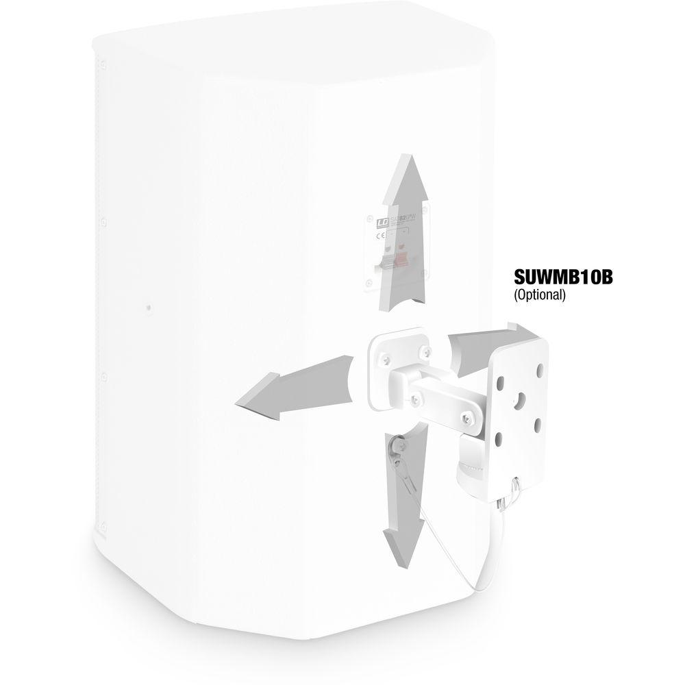 LD Systems Passive Installation Speaker - 8"LF 1"HF 200W 60 X 60 Dispersion