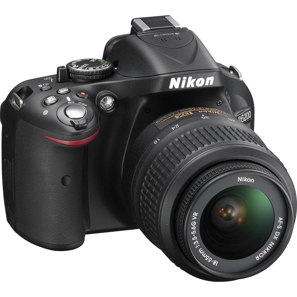 Nikon D5200 DSLR Camera with 18-55mm Lens - Refurbished