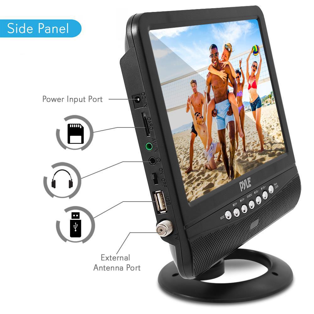 Pyle Home PLTV9553 9" Class Portable LCD TV