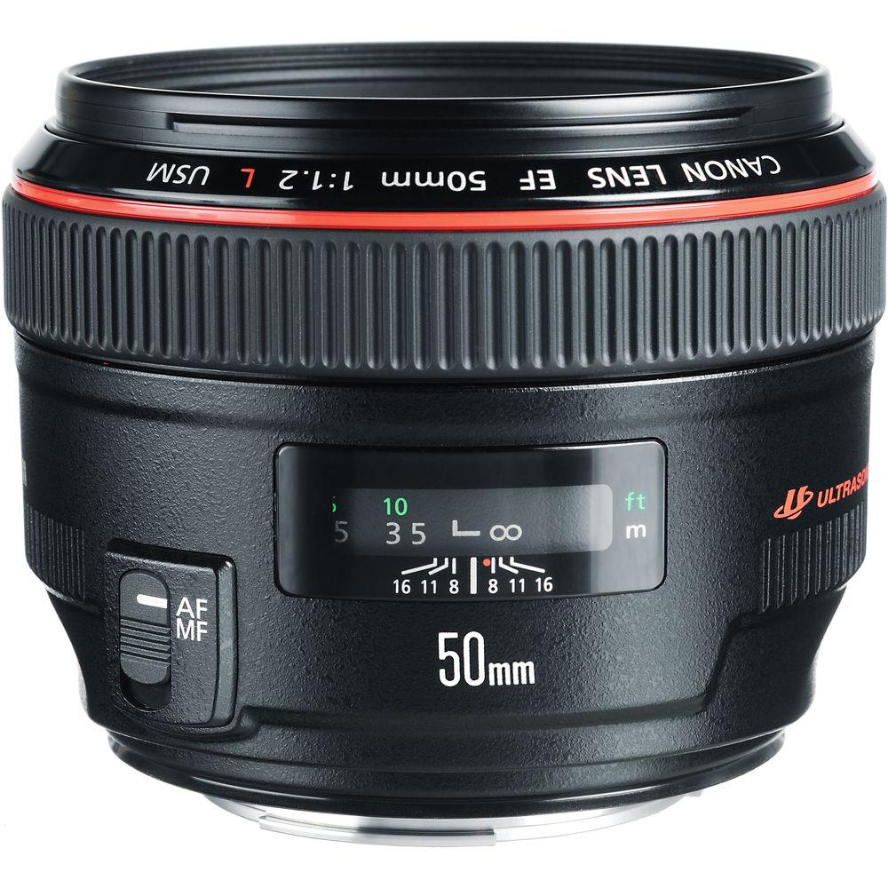 Canon EF 50mm f 1.2L USM Lens