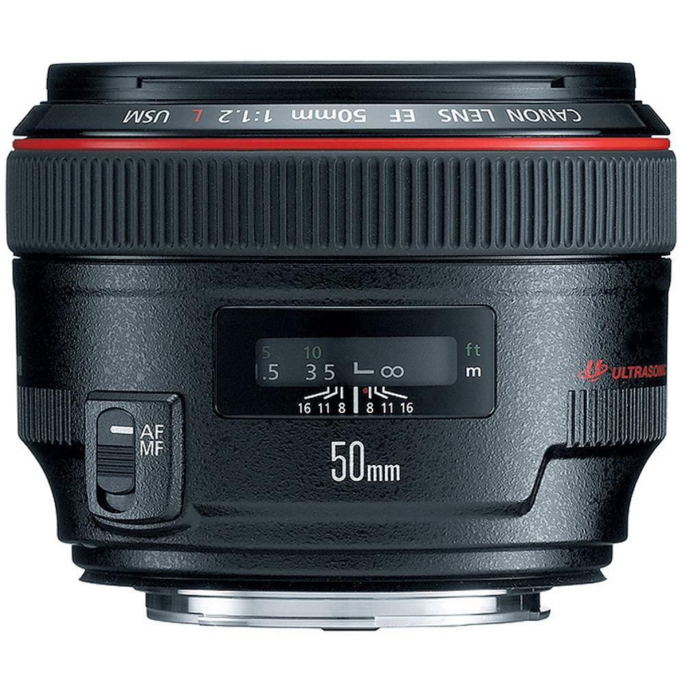 Canon EF 50mm f 1.2L USM Lens