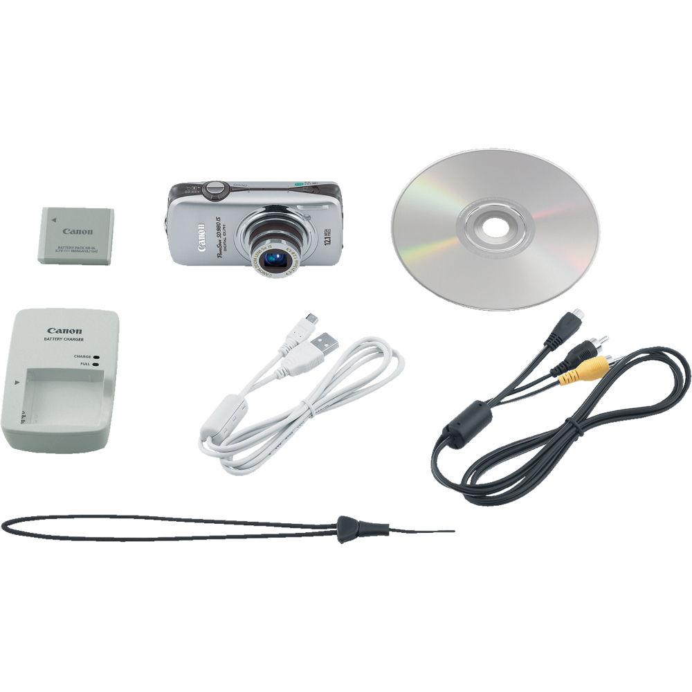 Canon PowerShot SD980 IS Digital Camera - Refurbished