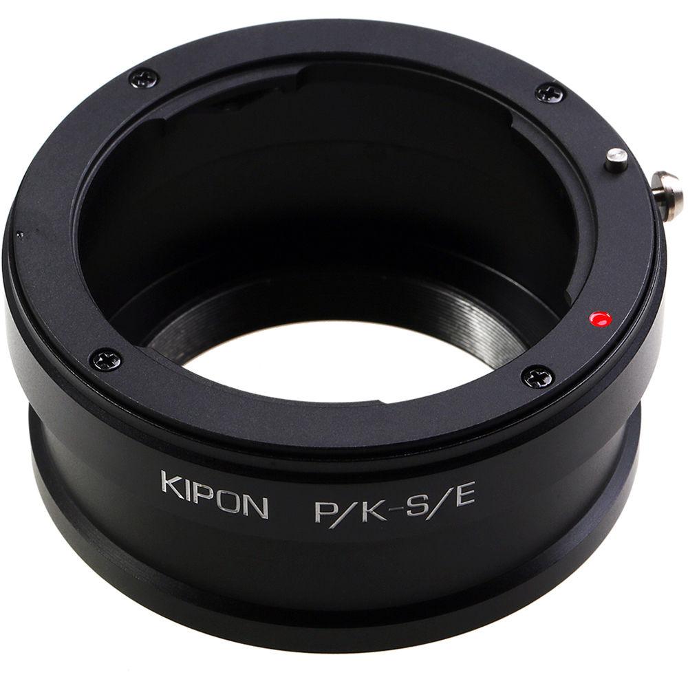 KIPON Lens Mount Adapter for Pentax K-Mount Lens to Sony-E Mount Camera