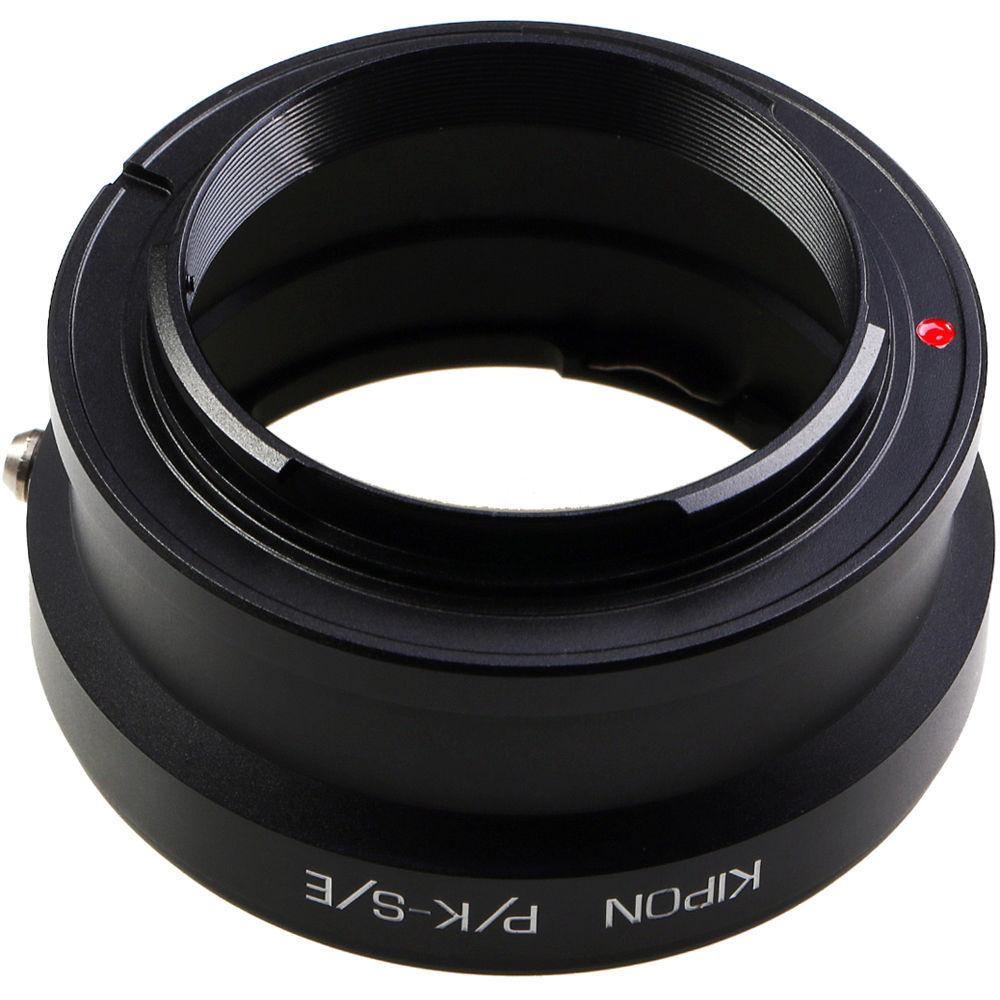 KIPON Lens Mount Adapter for Pentax K-Mount Lens to Sony-E Mount Camera