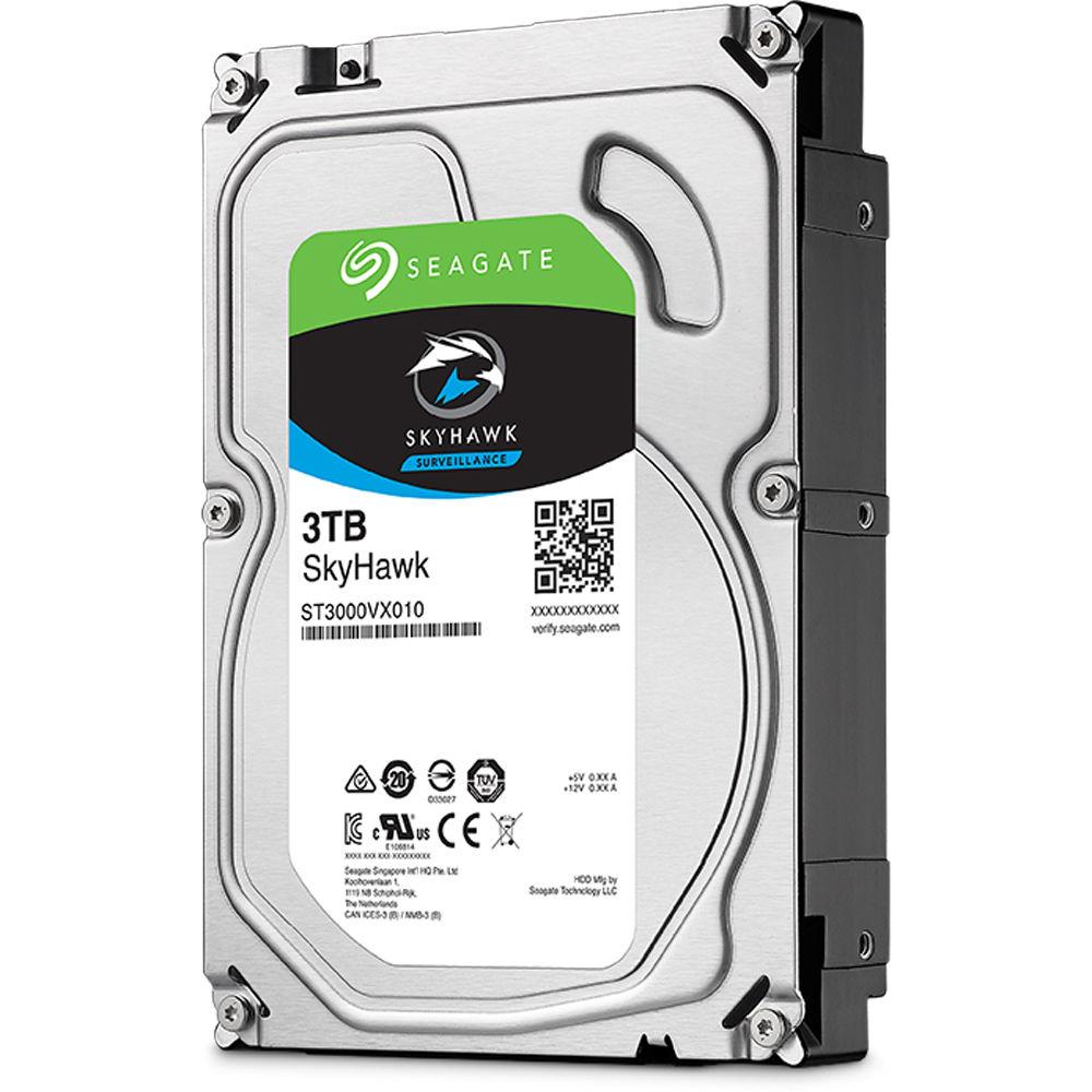 Seagate 3TB SkyHawk 5400 rpm SATA 3.5" Internal HDD