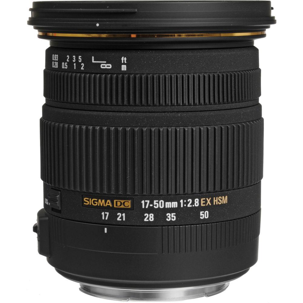 Sigma 17-50mm f 2.8 EX DC OS HSM Lens for Canon EF
