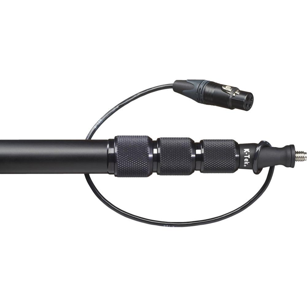 K-Tek KE-89CC Avalon Series Aluminum Boompole with Internal XLR Cable
