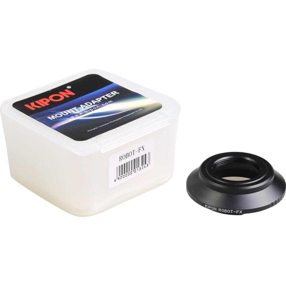 KIPON Lens Mount Adapter for Robot Lens to FUJIFILM X-Mount Camera