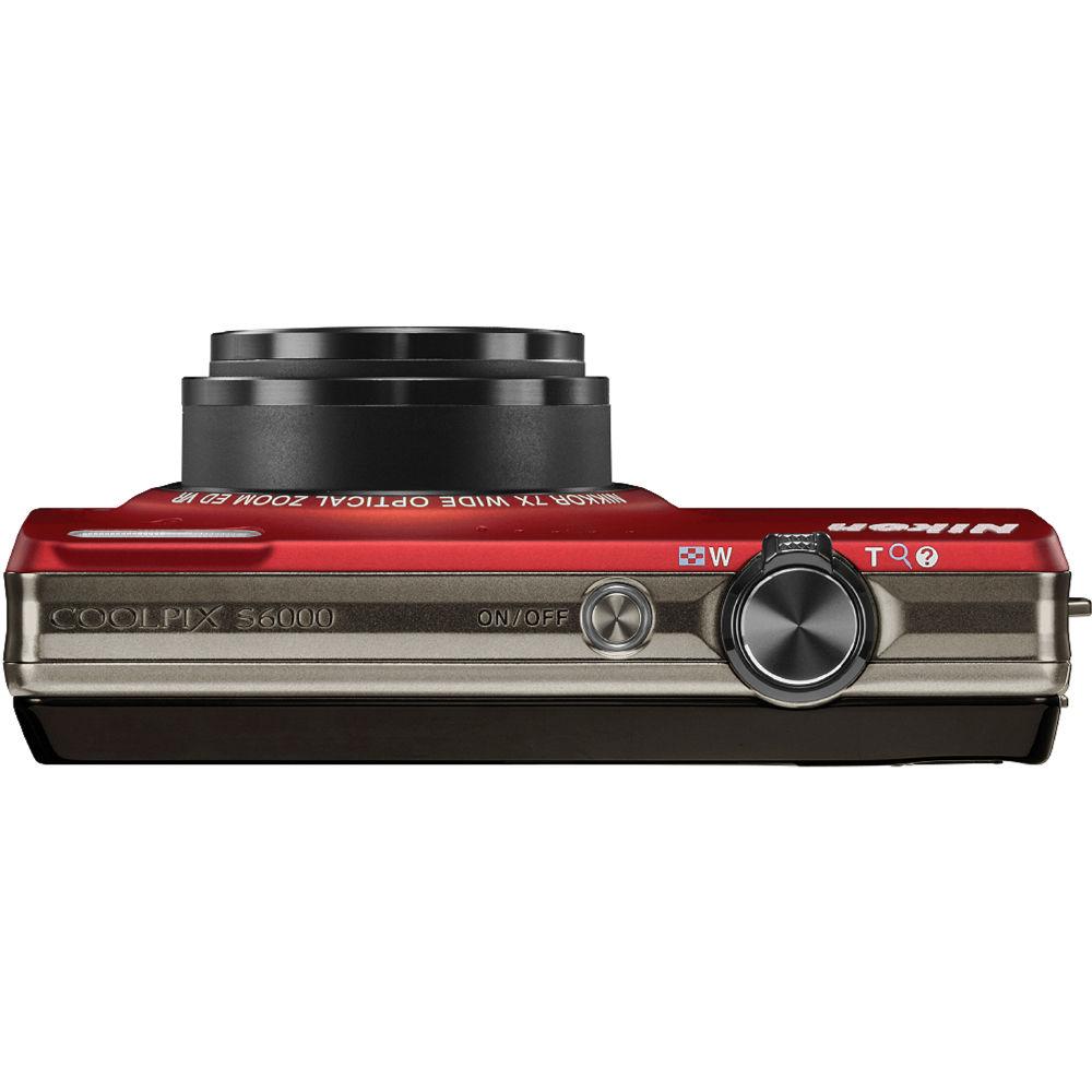 Nikon CoolPix S6000 Digital Camera - Refurbished