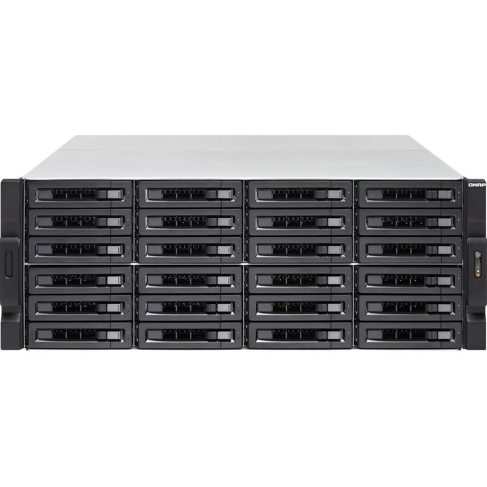 QNAP 4U 24-Bay AMD Ryzen Rackmount NAS 5 2600 8-core 3.2GHz , 16GB RAM