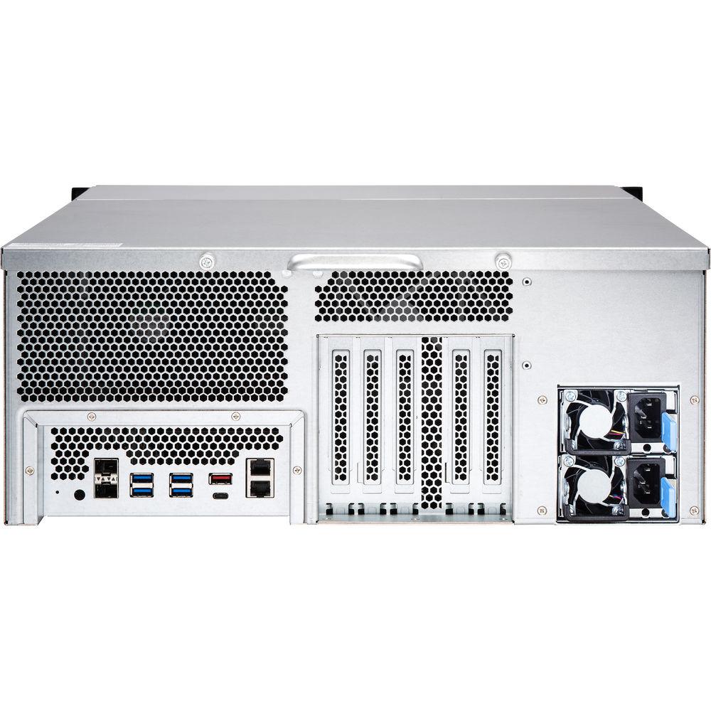 QNAP 4U 24-Bay AMD Ryzen Rackmount NAS 5 2600 8-core 3.2GHz , 16GB RAM