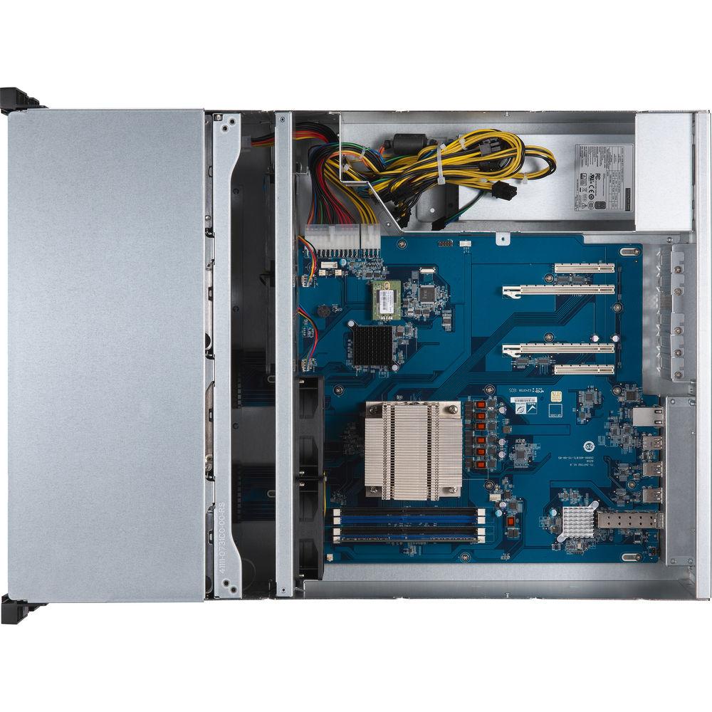 QNAP 4U 24-Bay AMD Ryzen Rackmount NAS 5 2600 8-core 3.2GHz , 16GB RAM
