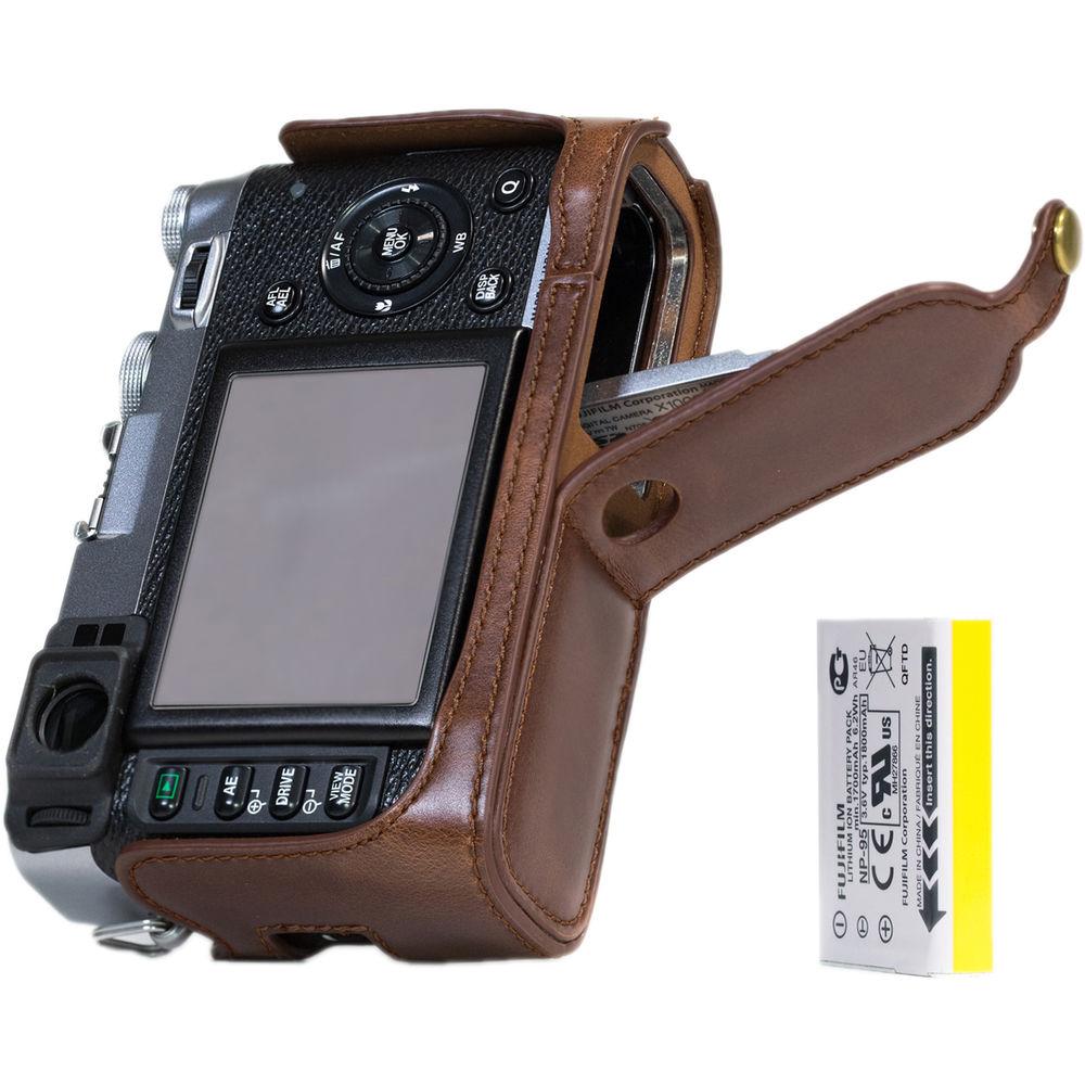 MegaGear Ever Ready PU Leather Half Case for Fujifilm X100S