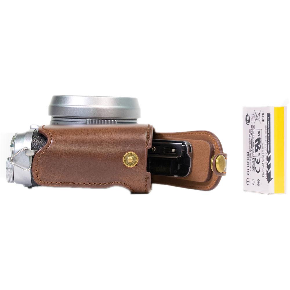 MegaGear Ever Ready PU Leather Half Case for Fujifilm X100S